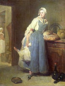 The Kitchen Maid with Provisions, 1739