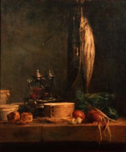 Still life of Vegetables for the Soup, c.1732