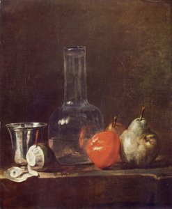 Still life with porcelainpot