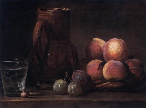 Fruit, Jug, and a Glass