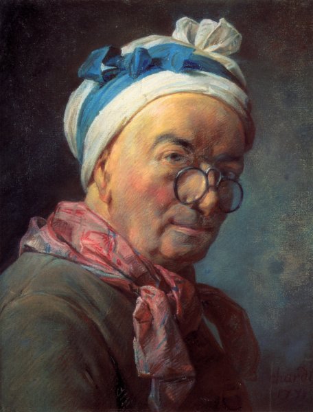 Self-Portrait with Spectacles